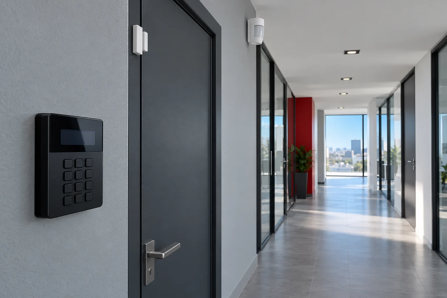 Intruder alarms & key management
